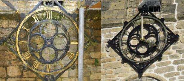 clock restored by Time Assured