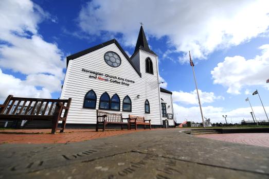CityofCardiffCARDIFFBAYNorwegianChurch(©crowncopyright2020)1