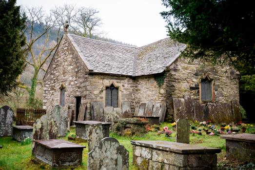 GwyneddBETWSYCOEDStMichaelOldChurch(explorechurches.org)49