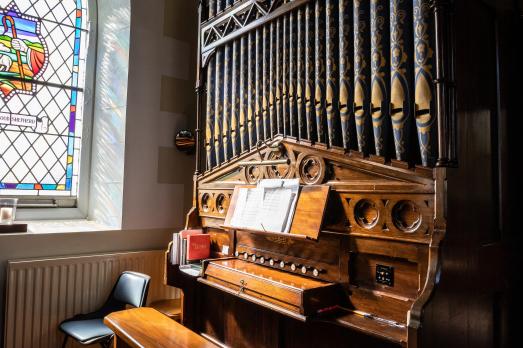 St Patrick church Armoy organ