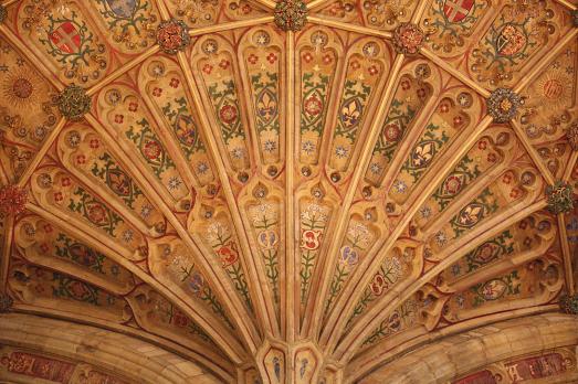 Sherborne Abbey, Dorset fan vaulting
