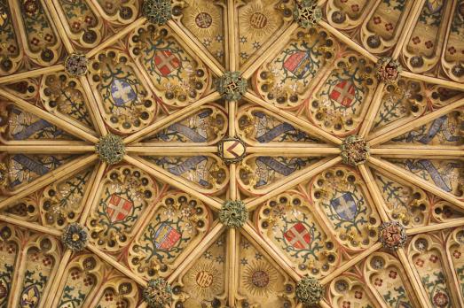 Sherborne Abbey, Dorset fan vaulting