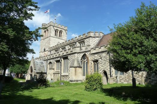 BedfordshireHOUGHTONREGISAllSaints(robfarrowCC-BY-SA2.0)1