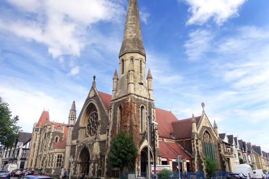 Exterior image of Trinity Centre, Cardiff