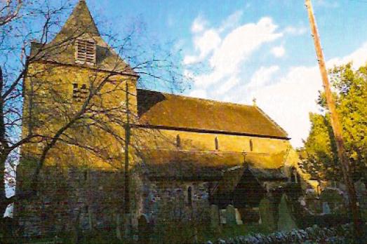 A photograph of the exterior of Eaton Bishop St Michael and All Angels Church