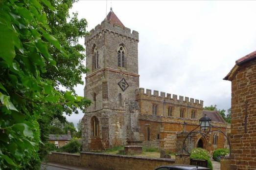 The outside of Blakesley St Mary Church