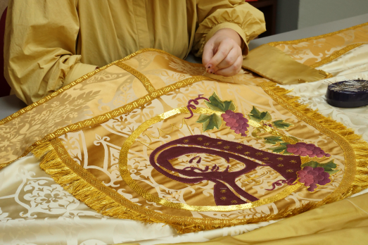 Cope embroidery