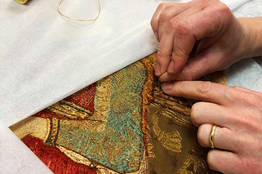 Embroidery repair