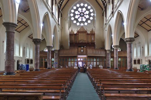 Inside Church of the Immaculate Conception in Birkenhead