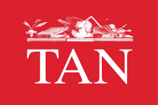 The logo of The Art Newspaper. 