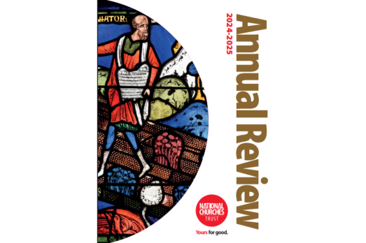 Front cover image of the National Churches Trust annual review 2024-25