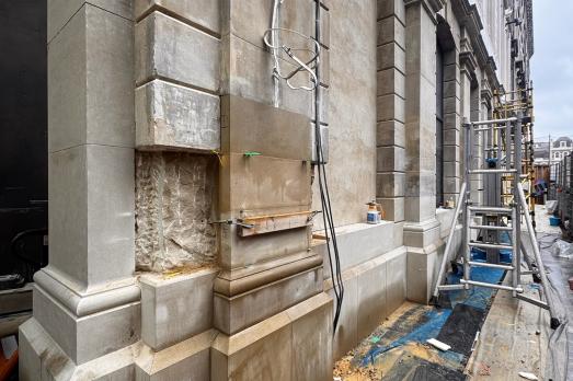 Image of outside of a stone building