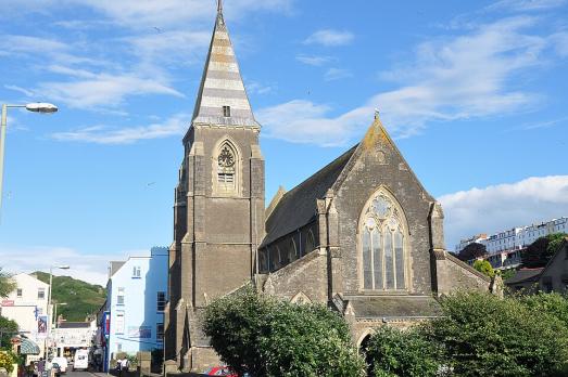 The stone exterior of St Philip & St James