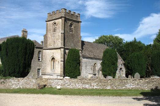 The lovely stone exterior of Holy Rood