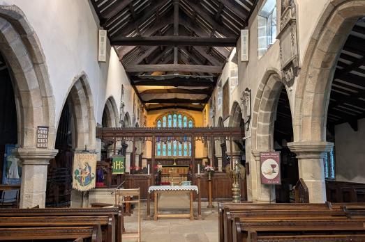 The interior of St Andrew
