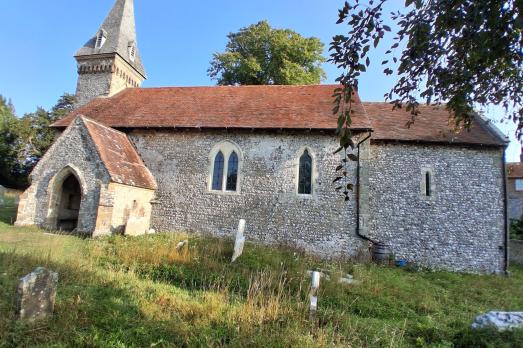 The exterior and entrance of St Leonard 