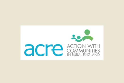 The logo for ACRE: Action with Communities in Rural England