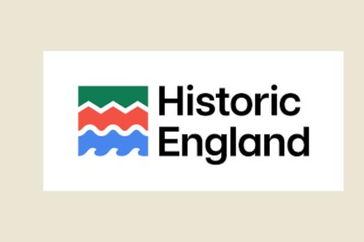 The logo of Historic England