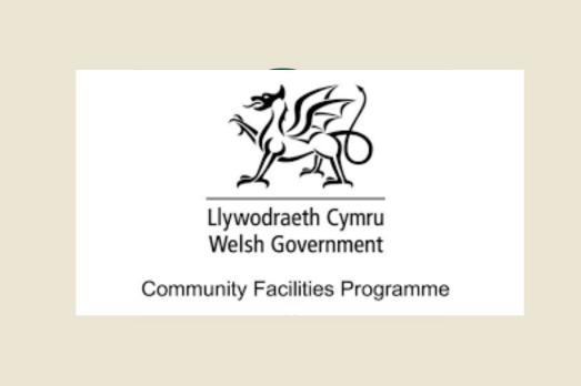 The logo for the Welsh Government Community Facilities Programme