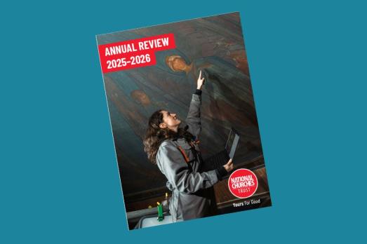 Front cover of the National Churches Trust Annual Review 2025-2026