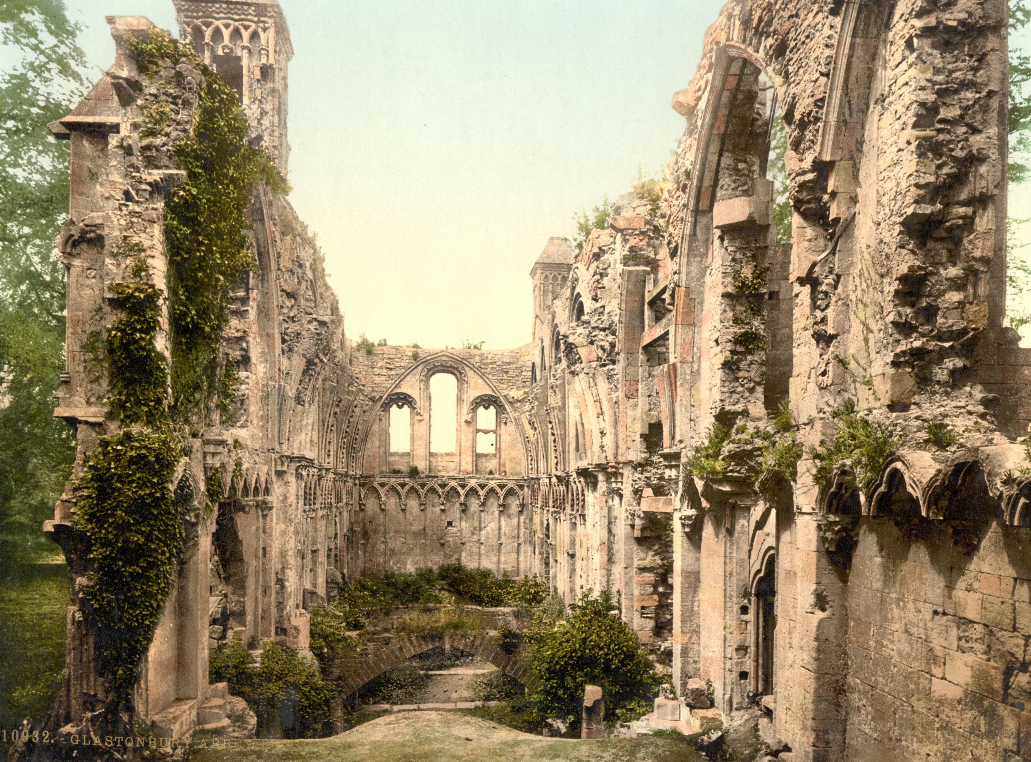 SomersetGLASTONBURYGlastonburyAbbey(libraryofcongressCC0)1