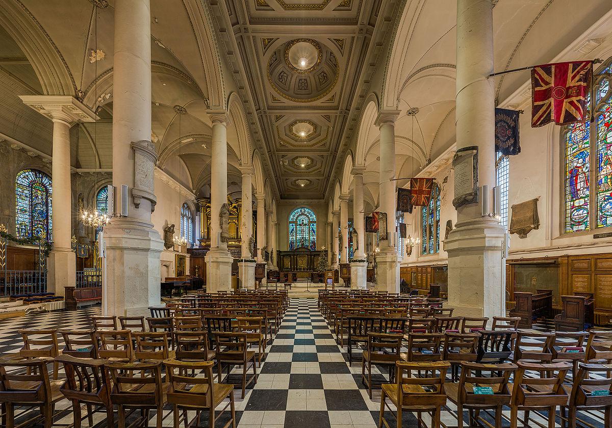 GreaterLondonHOLBORNStSepulchreWithoutNewgate(davidiliffCC-BY-SA3.0)1