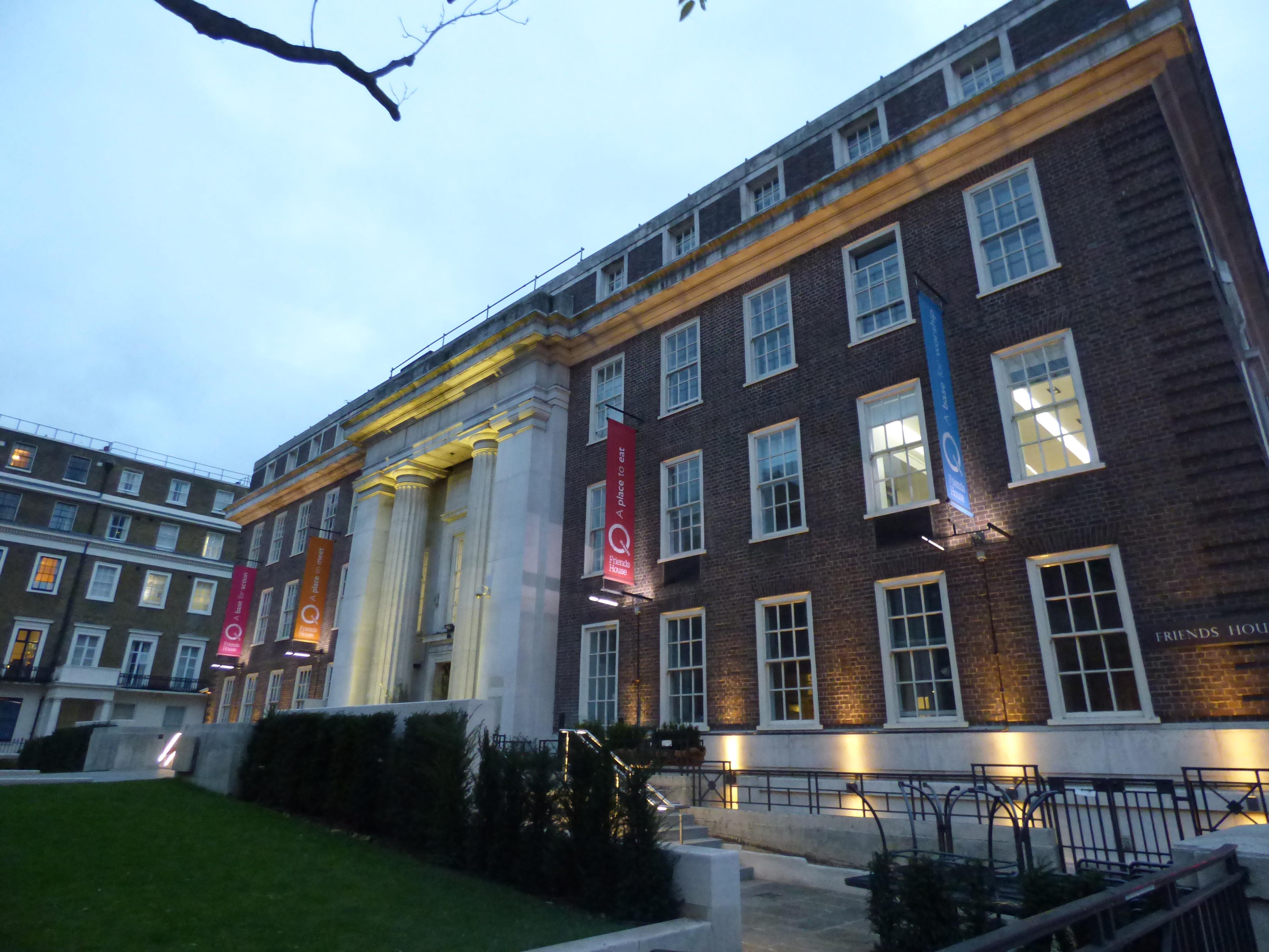 GreaterLondonEUSTONFriendsHouse(elliottbrownCC-BY-SA2.0)1