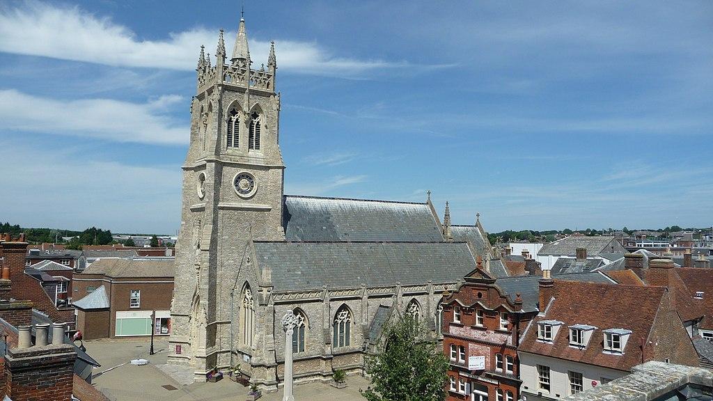 Minster church Sts Thoma Newport Isle of Wight