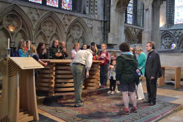 furniture in Lincoln Cathedral