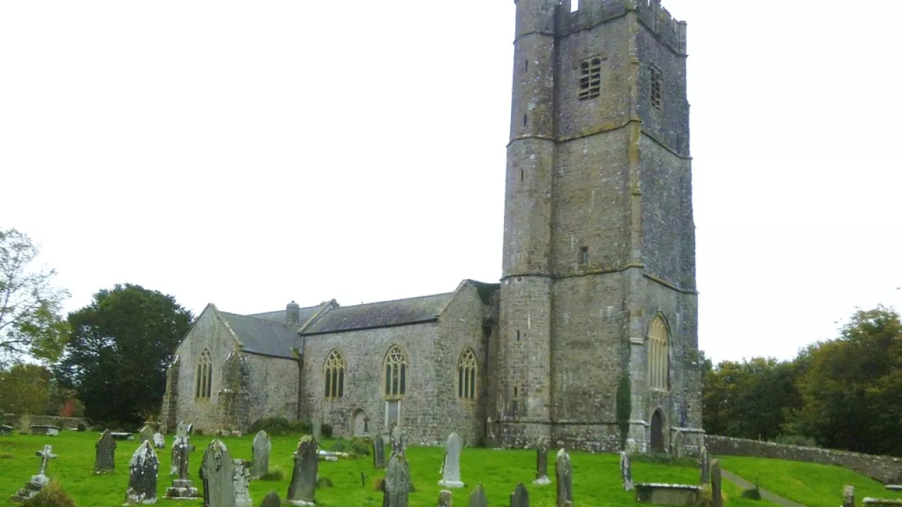 St Mary church Carew