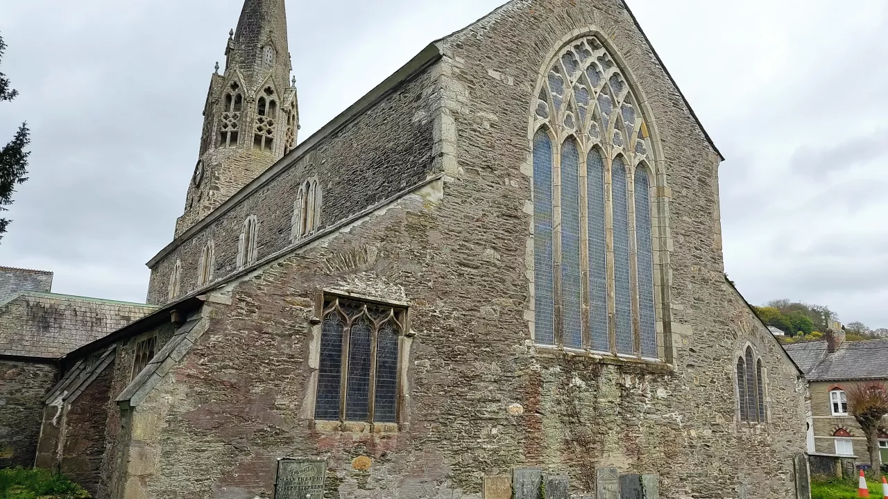 Lostwithiel St Bartholomew Church in Cornwall