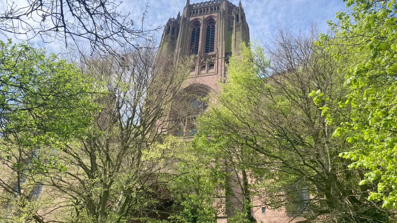 Exterior of Liverpool Cathedral