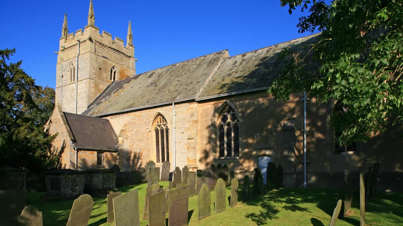 Exterior of Granby All Saints