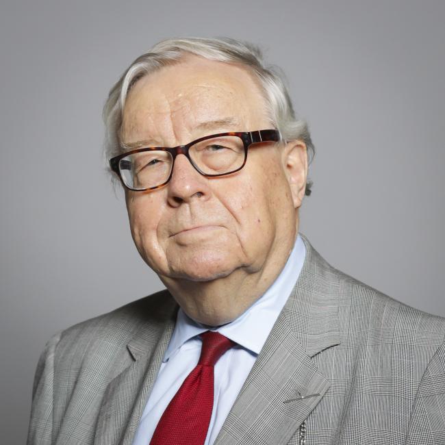 An official portrait of Lord Cormack