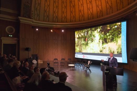 Rob Rinder speaks about the importance of churches at the V&A Museum event 'Great Expectations'